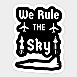 Air Traffic Controller - We rule the sky Sticker